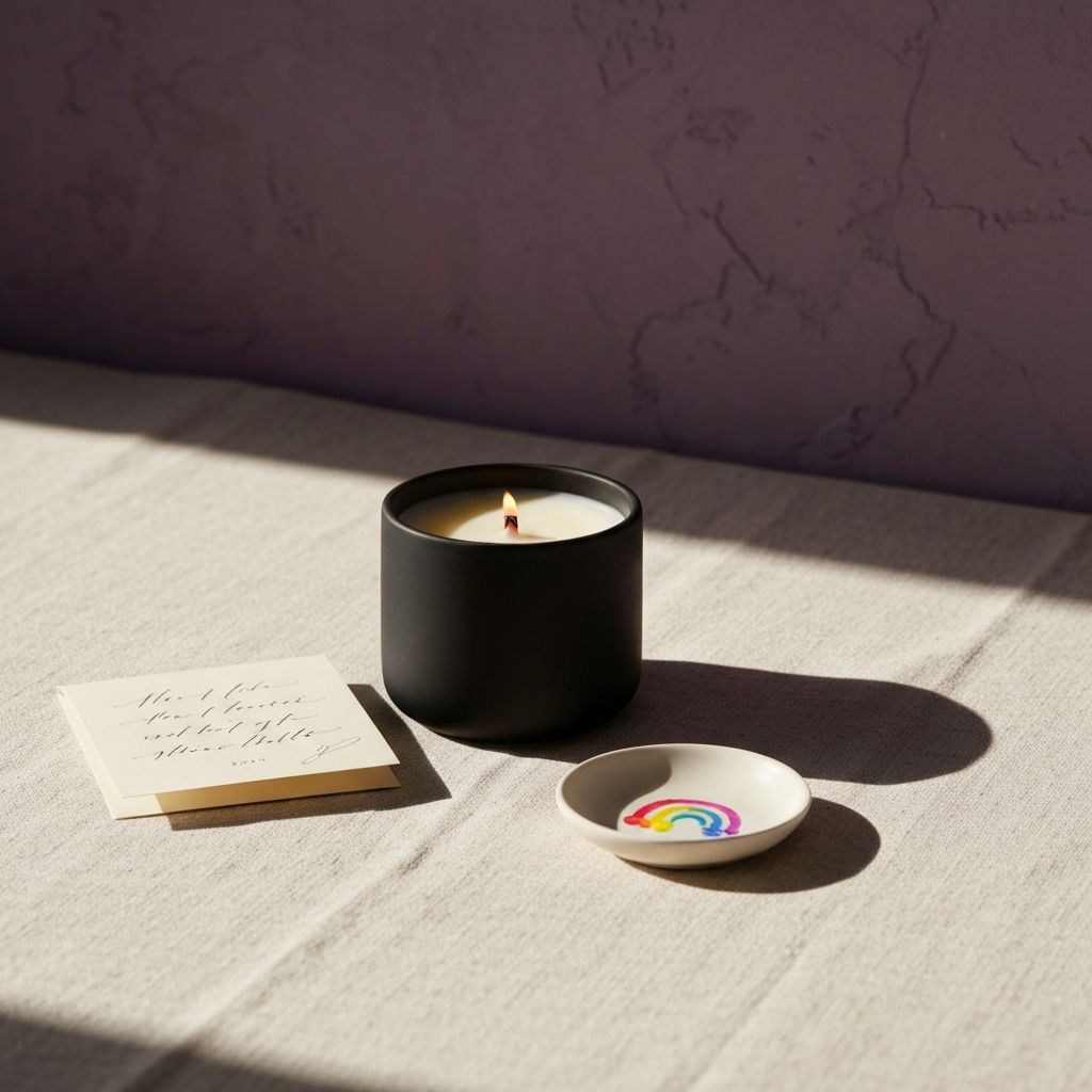 Curated personalized gift bundle with custom accents